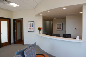 Prairie Pediatric Dentistry reception room